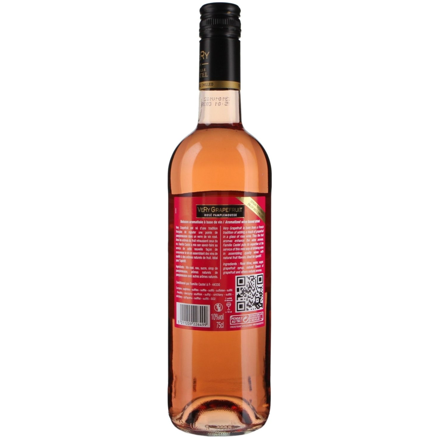 Rosé Very Grapefruit Famille Castel -75cl