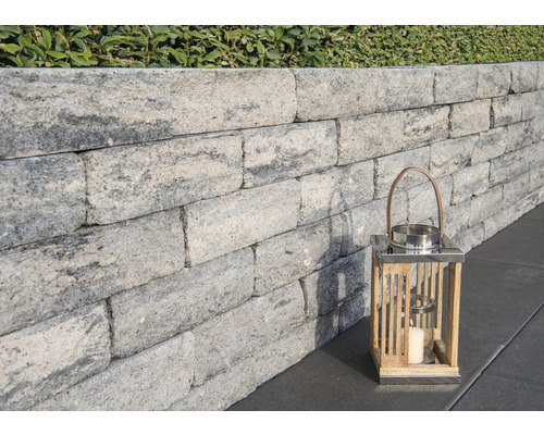 iBrixx Passion Maxi wandsteen, wit-zwart, 21 x 21 x 12,5 cm