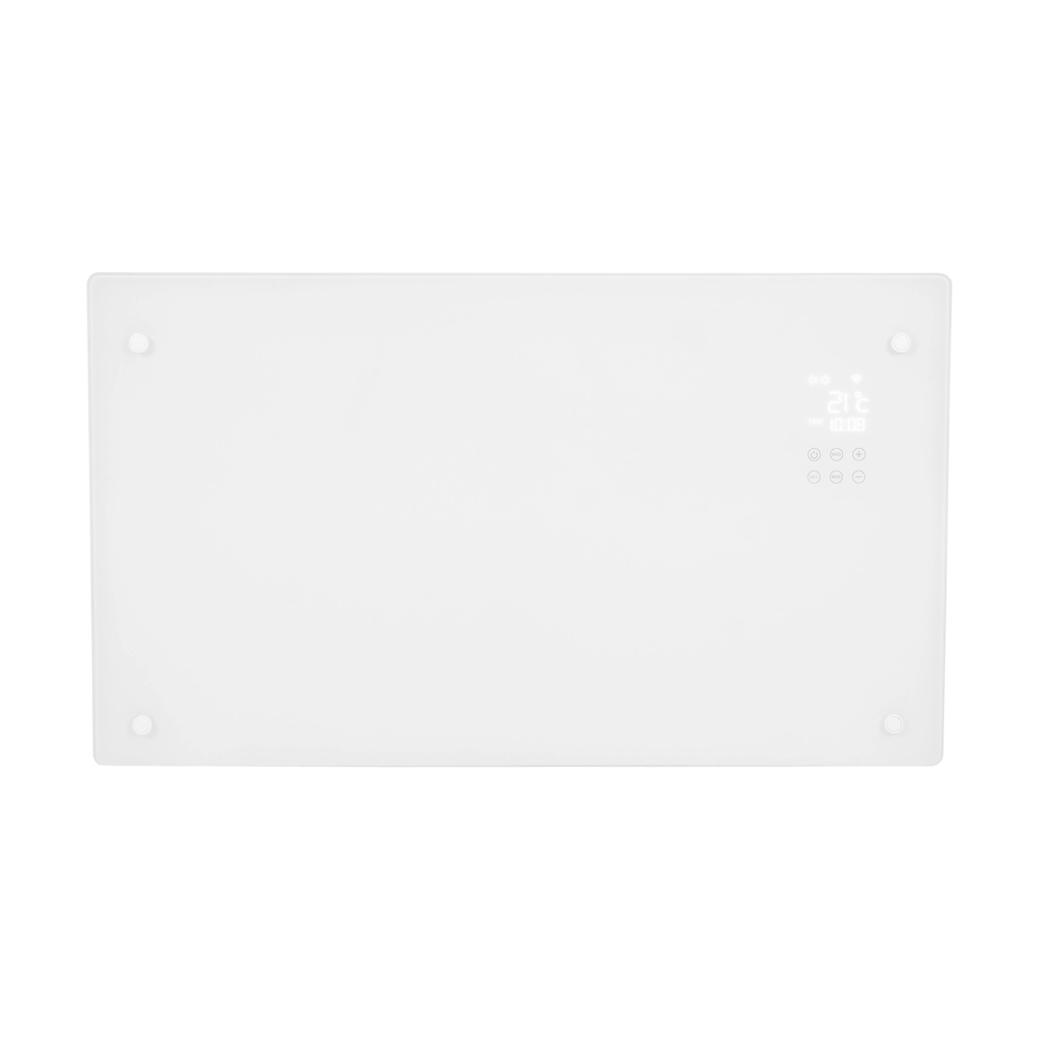 EUROM Alutherm Verre 1500 Wi-Fi Convectorkachel - 1500W - 60m3