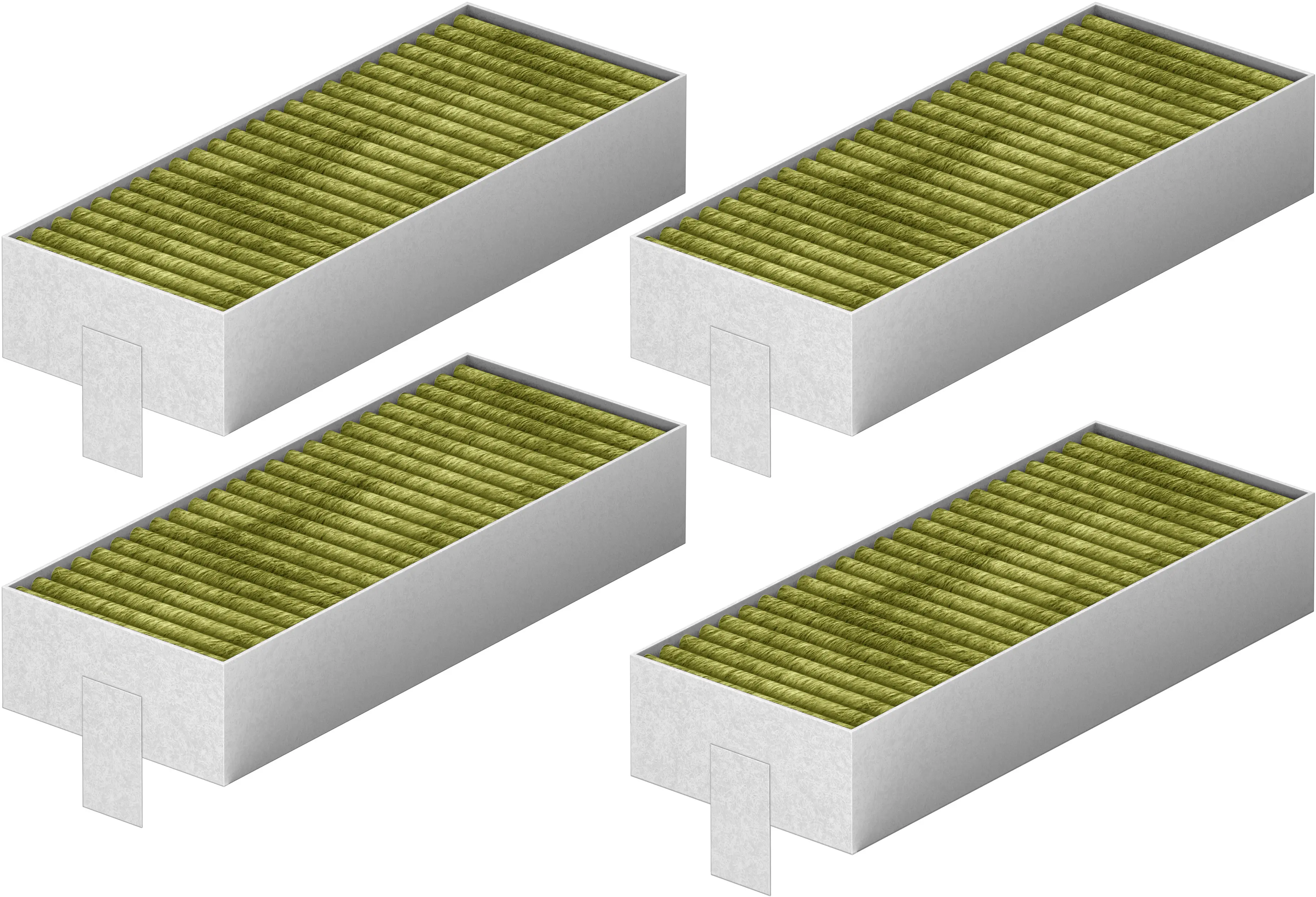 Clean Air Plus geurfilter met actieve kool, vervangfilter voor recirculatiestand. HEZ9VRCR1 • 17007412