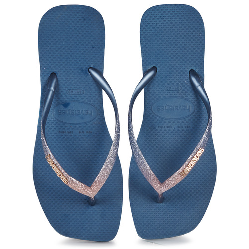 Havaianas - SLIM SQUARE GLITTER - Marine