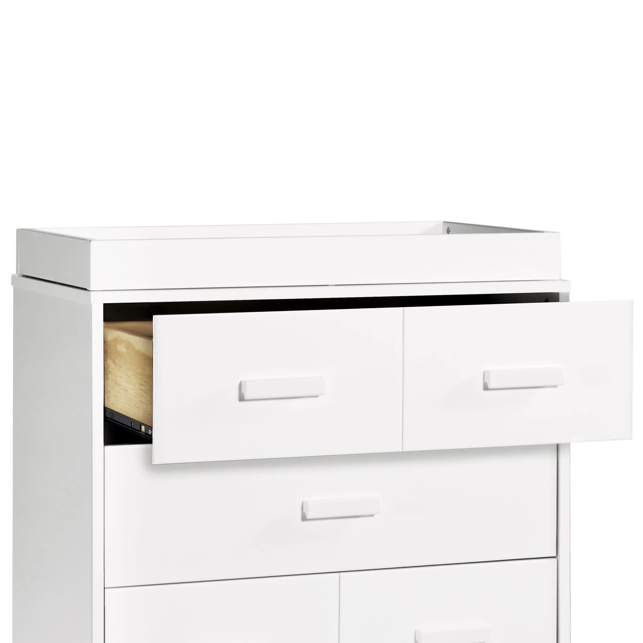Babyletto Meuble à Langer 3 Tiroirs Scoot - Blanc