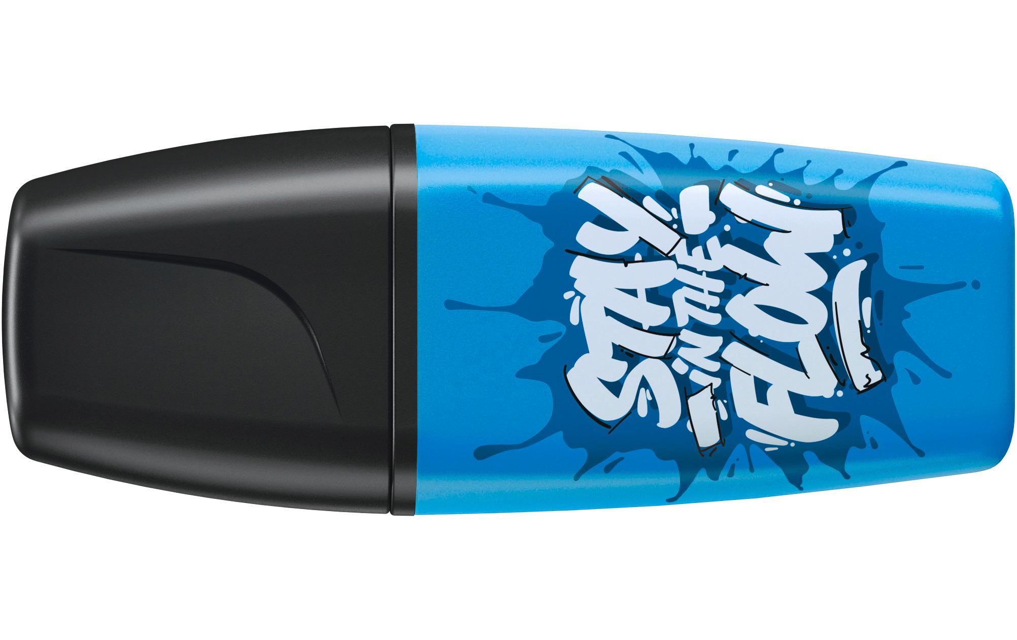 Textmarker Boss Mini Snooze BlauMarker für professionelles Arbeiten