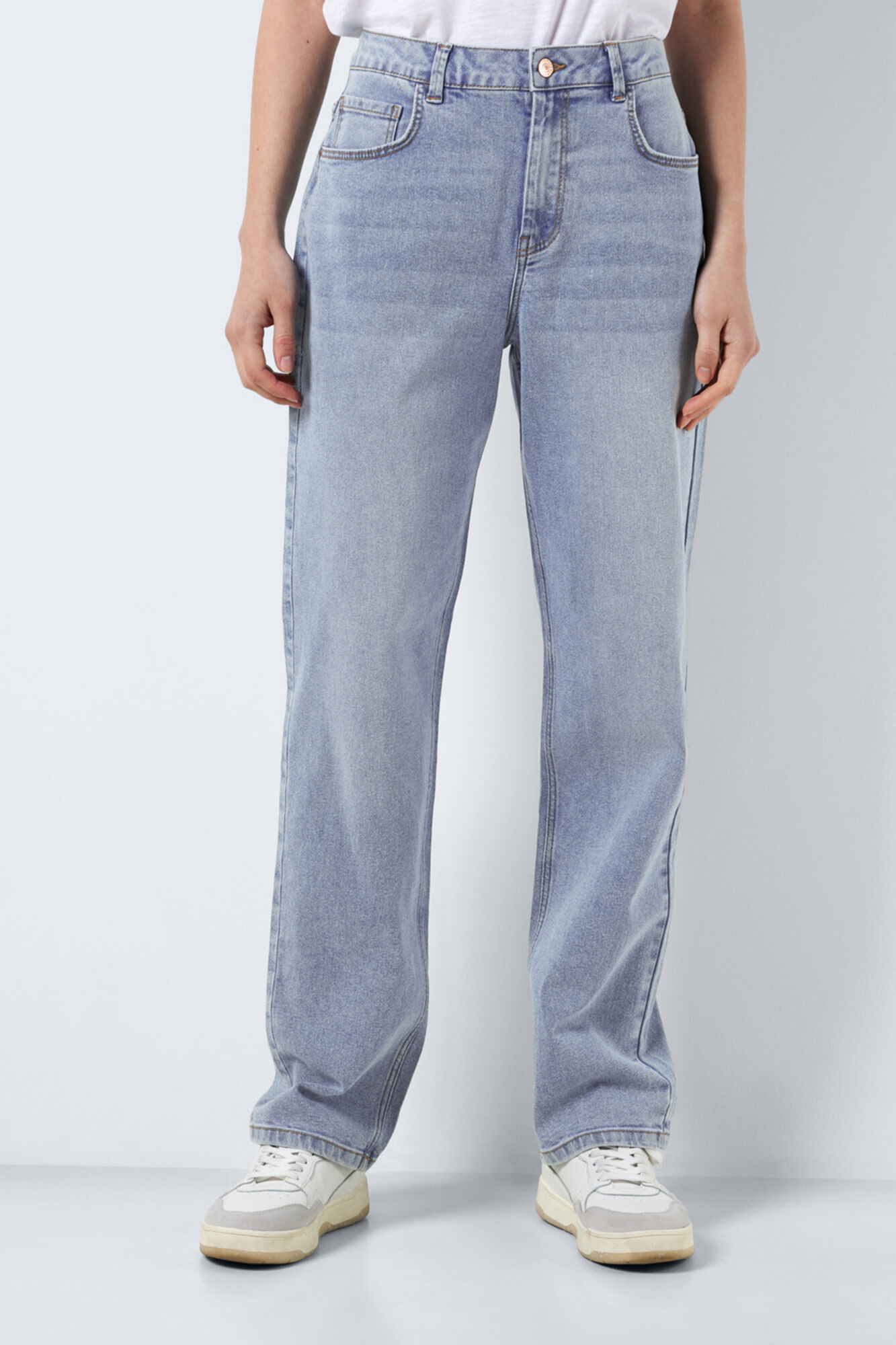Calça jeans reta