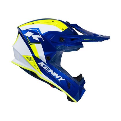 Casque cross Kenny TITANIUM GRAPHIC 2024 - Bleu / Jaune