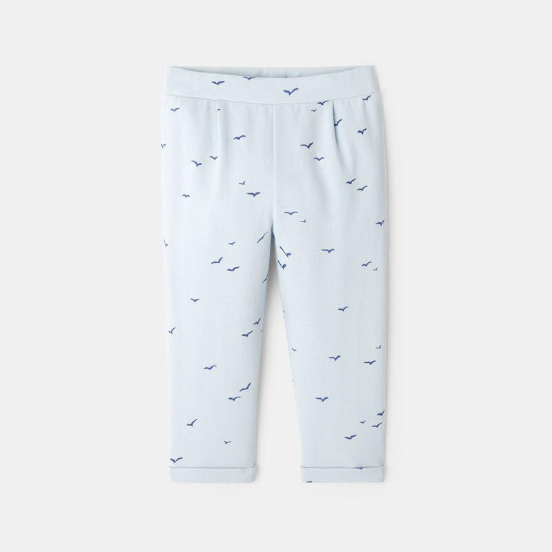 Pantalon molleton bleu bébé garçon Bleu