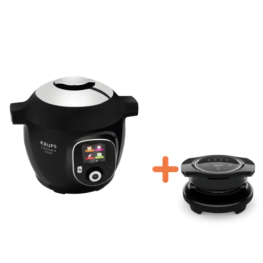 Set: Cook4Me+ connect und Extra Crisp-Deckel