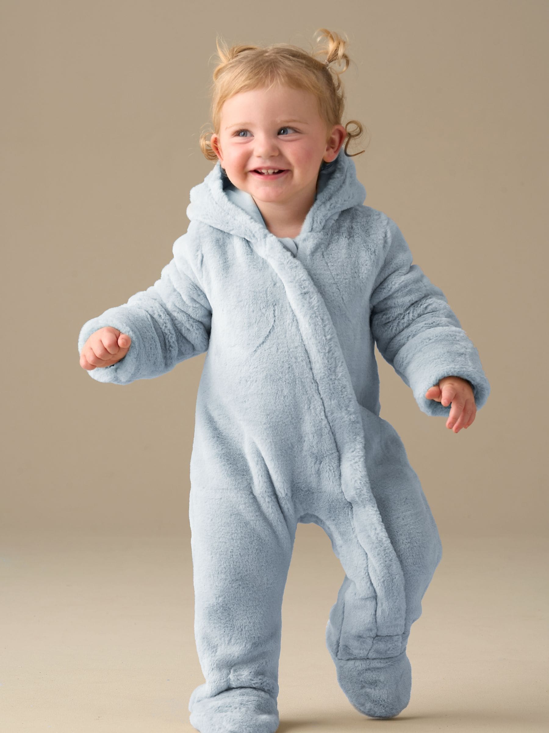 Blauw - Angel & Rocket Quinn skipak van imitatiebont
