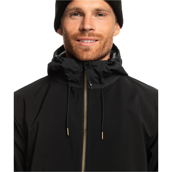 Veste polaire snowboard QUIKSILVER LIVE FOR THE RIDE TRUE BLACK