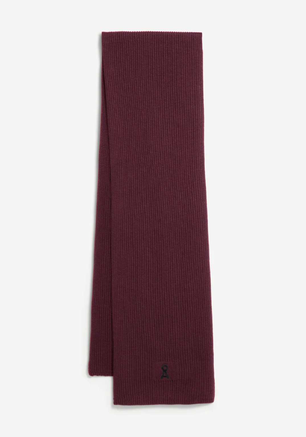 Armedangels Schal Iconic Å Claasas Cotton Dark Cranberry
