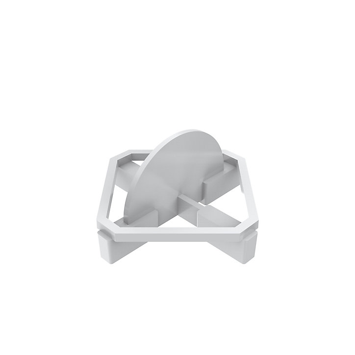 Lot 100 croisillons en X réutilisables Diall écart 3 mm