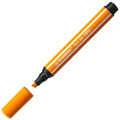 STABILO - Feutre de dessin pointe large biseautée - orange