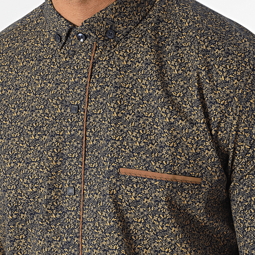 Chemise Manches Longues Marron