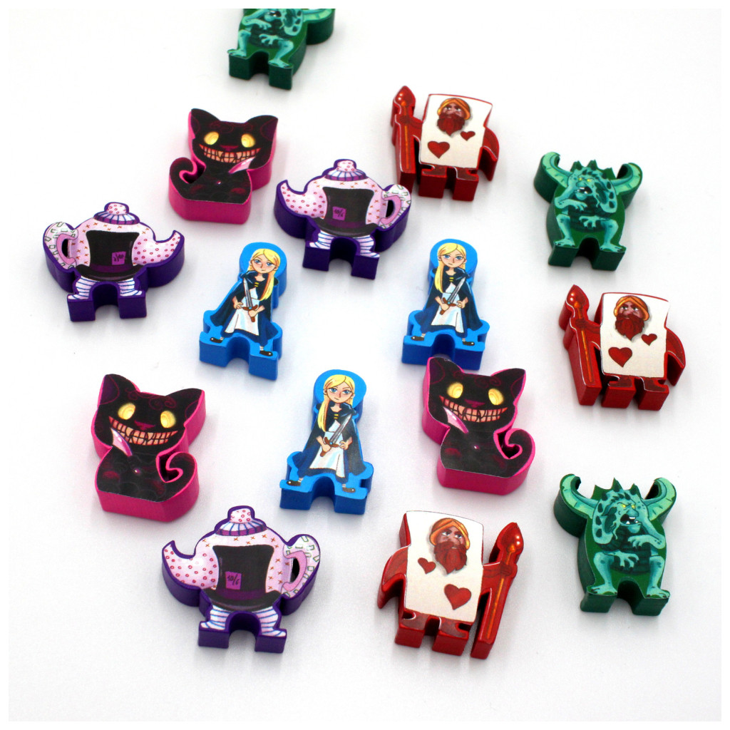 Wonderland's War Deluxe - Set d'autocollants
