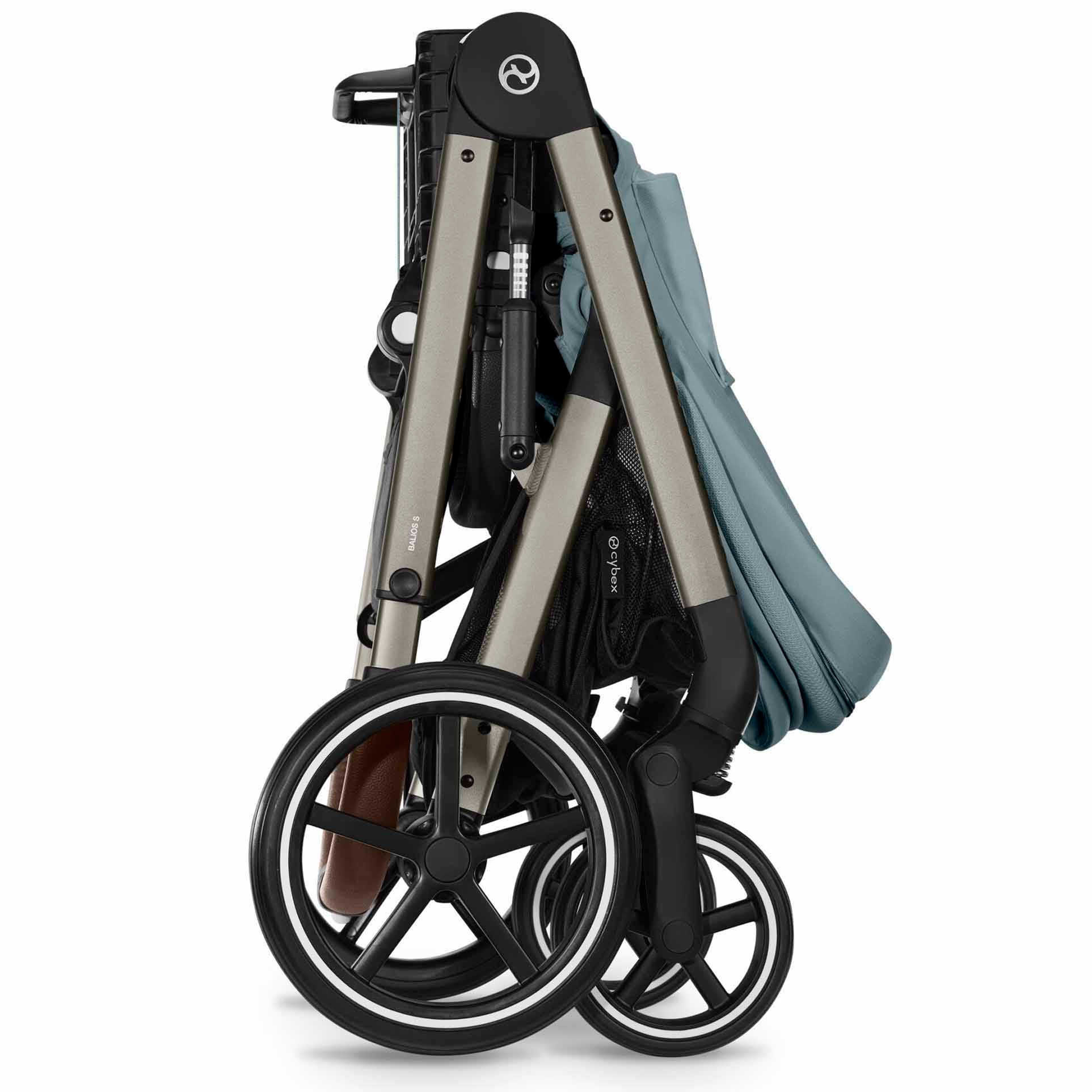 Cybex Balios S Lux Stormy Blue - frames met zit - Prénatal