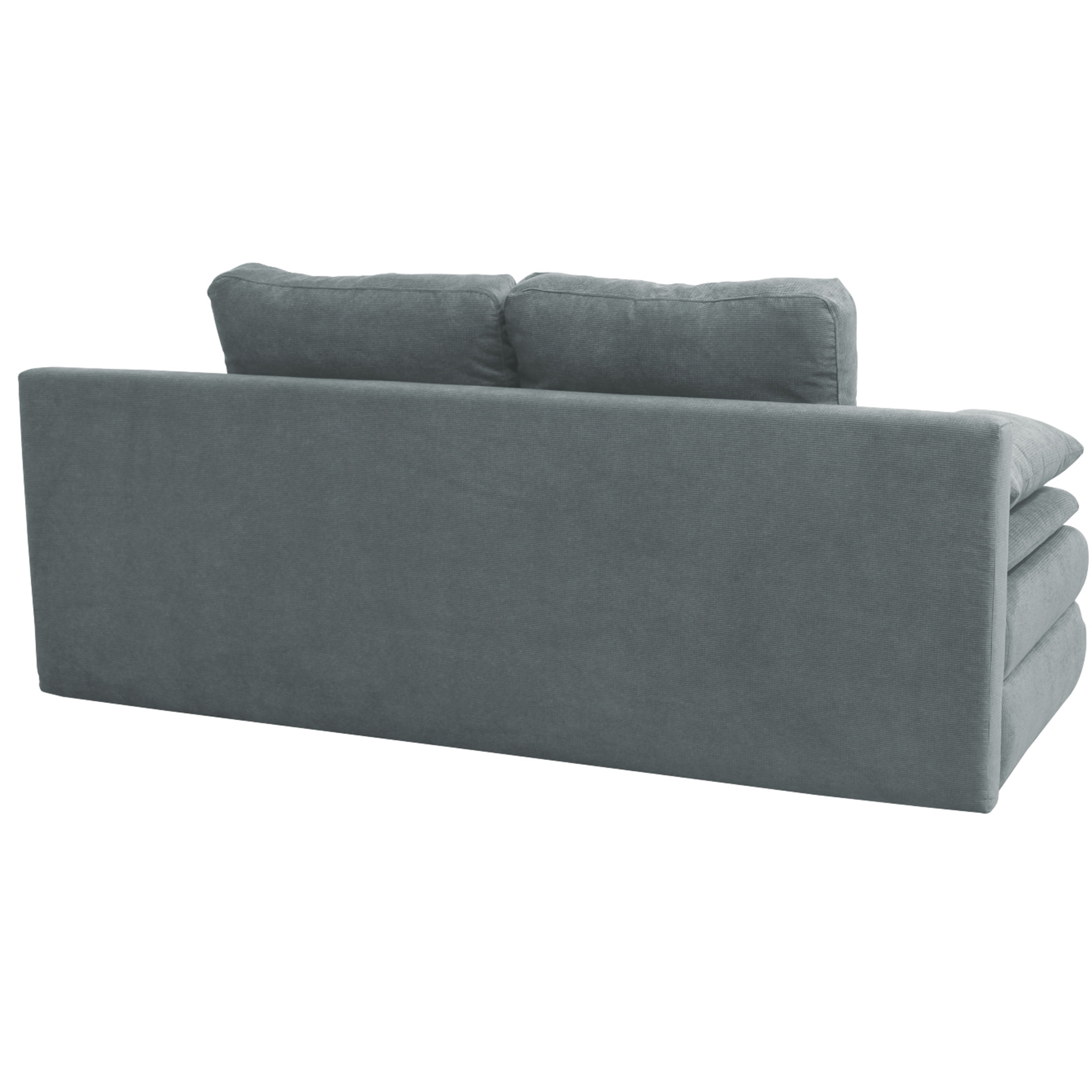 Schlafsofa - dunkelblau - mit Staukasten - 202 cm