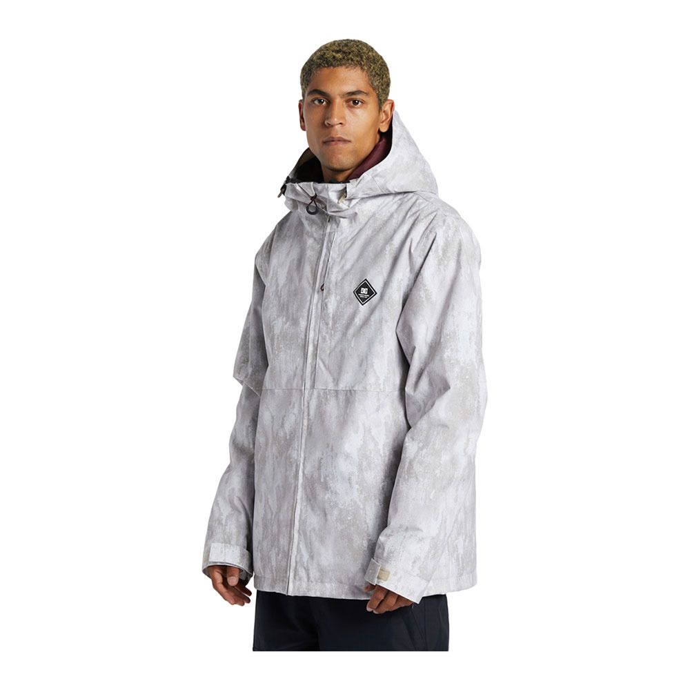 DC Shoes BASIS PRINT - Veste ski Homme sand stone