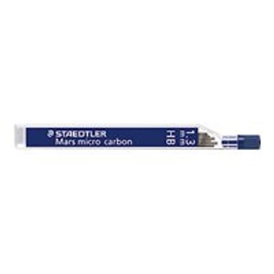 STAEDTLER Mars micro carbon - Pack de 6 mines HB 1,3 mm - noir