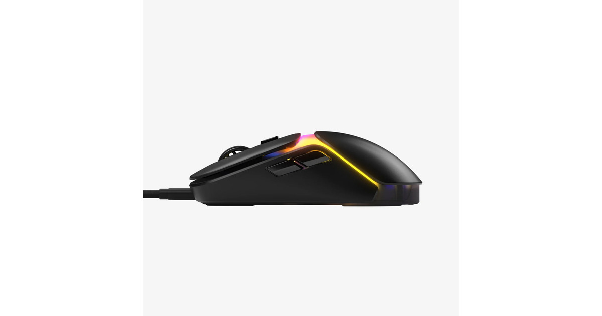 GloriousModel O 3 Wired gaming muis  (Zwart (mat), Tot 30.000 dpi, RGB)