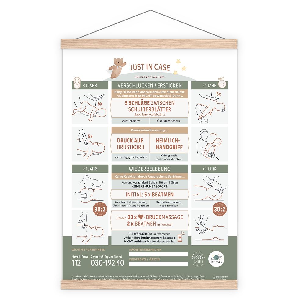 littleplan® littlewho Rocket  Poster
