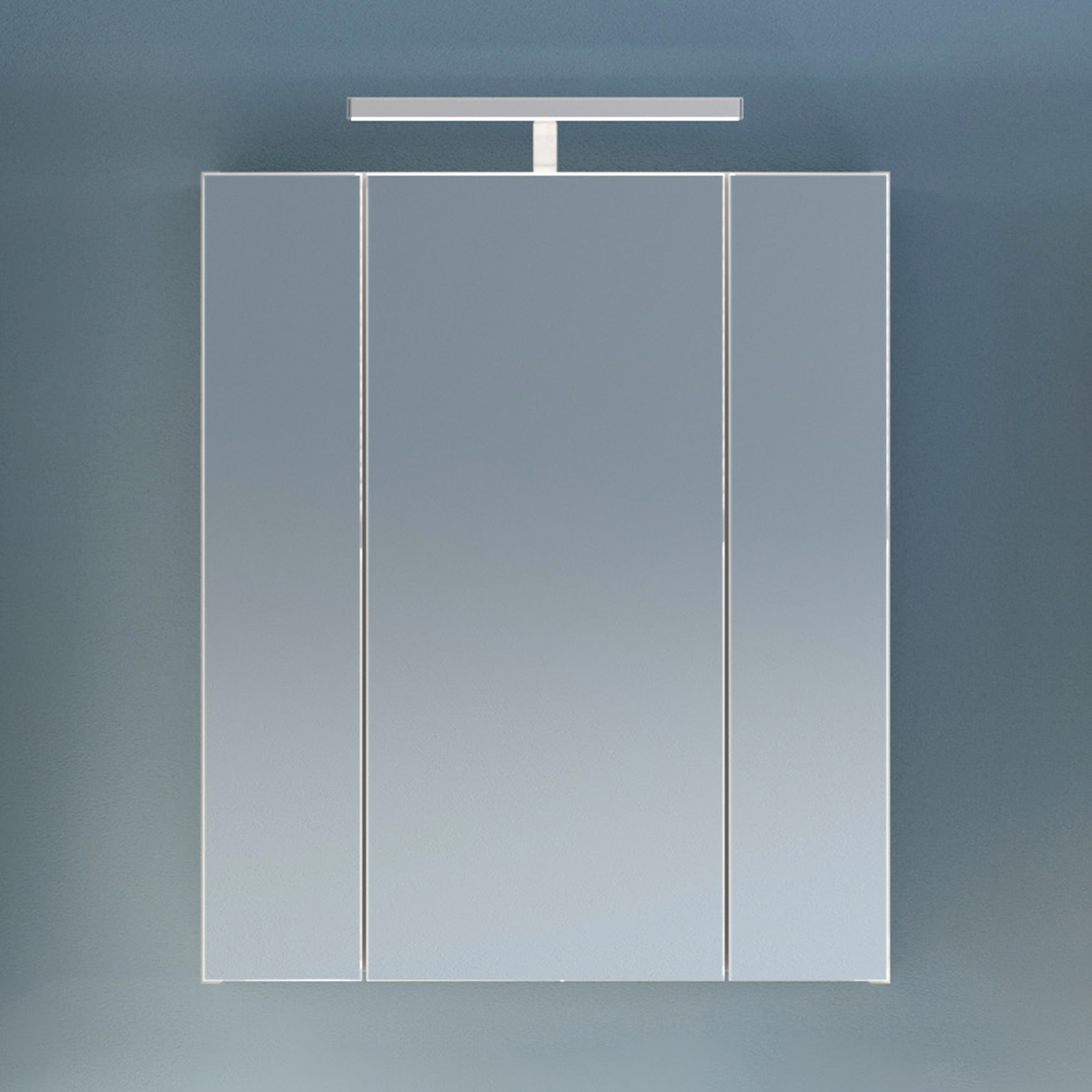 Spiegelschrank LINUS - weiß - mit Beleuchtung - 60 cm