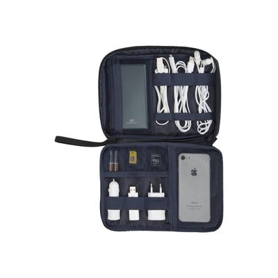 RIVACASE Biscayne - Organisateur de voyage (pour câbles) - noir