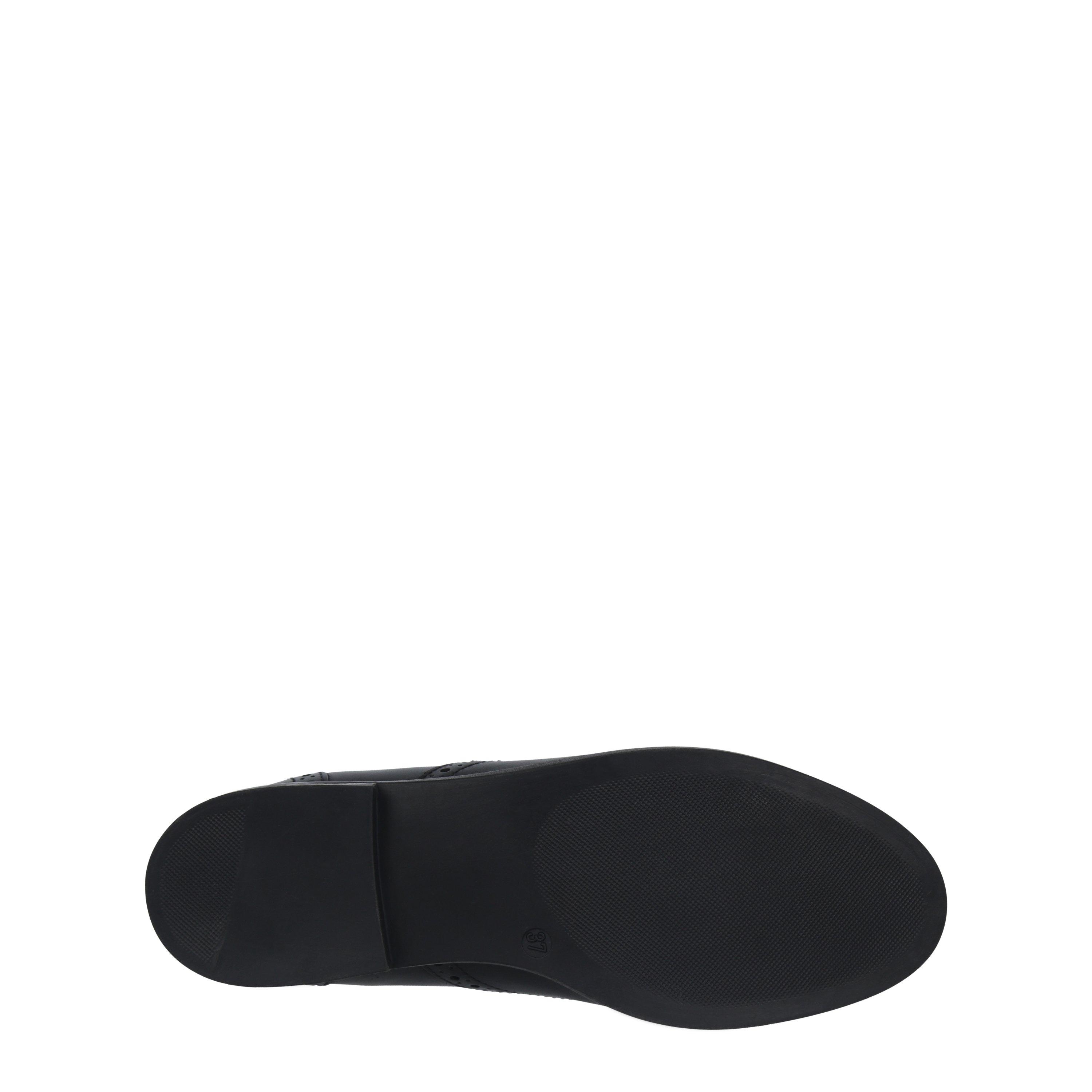 Fabric Hook and Loop Derby Shoes Juniors