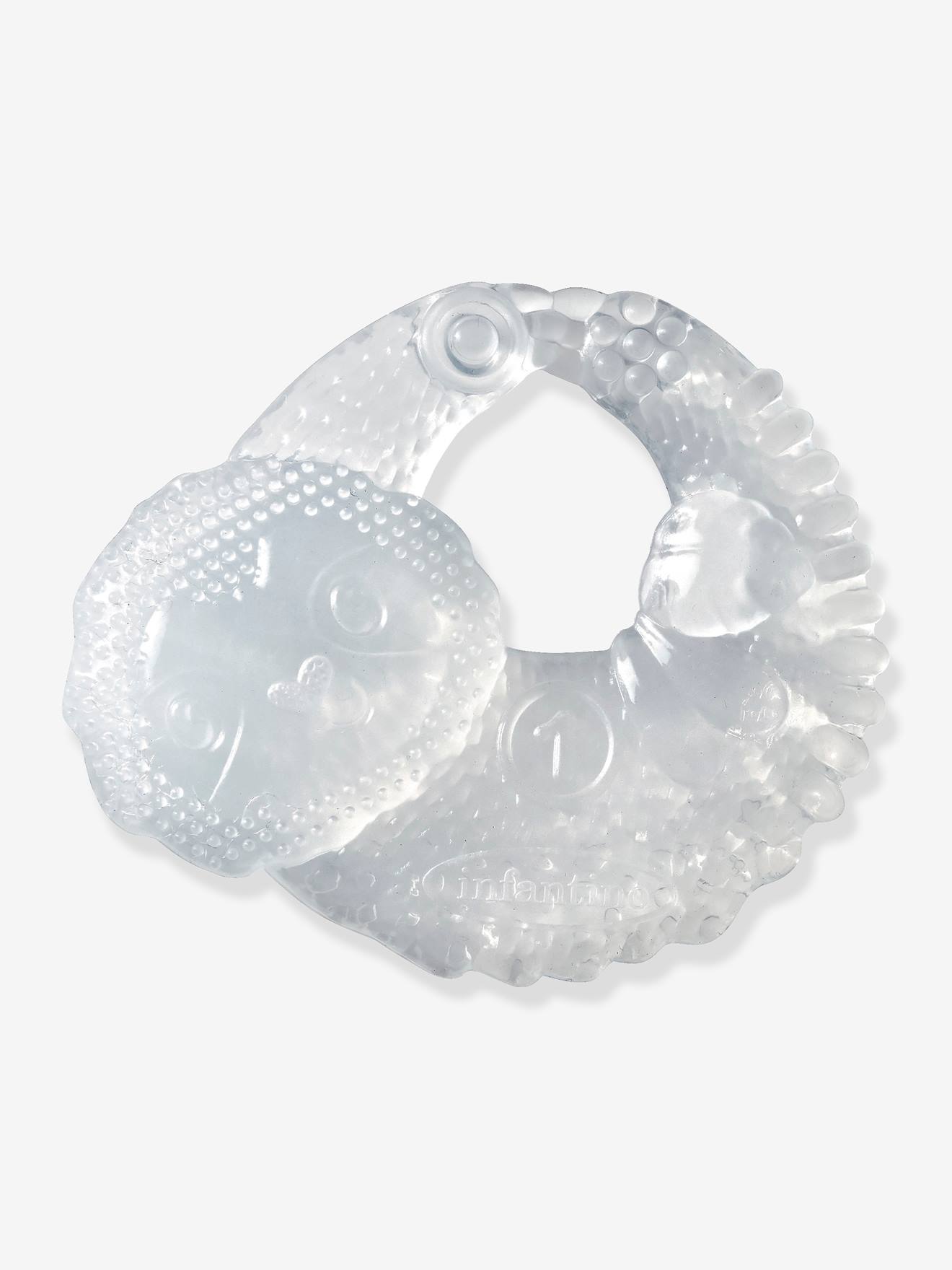 Estojo com 3 anéis de dentição de cristal