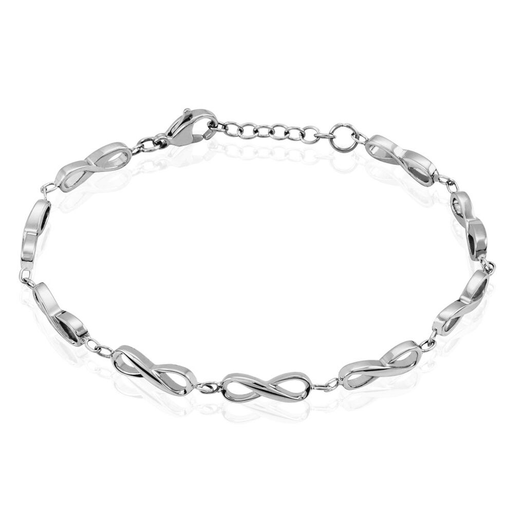 Bracelet Daphne Acier Blanc
