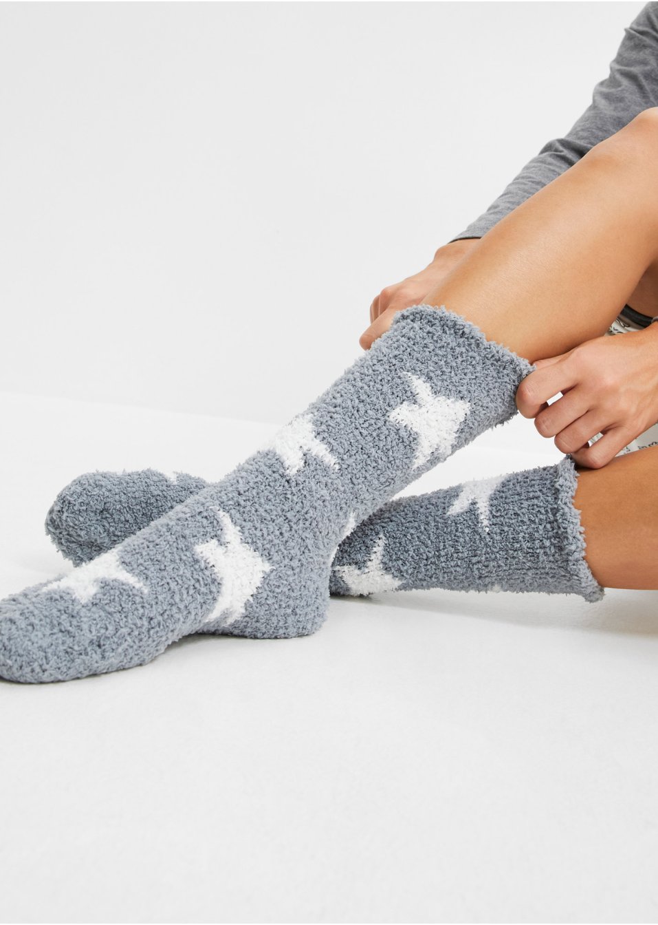 Lot de 3 paires de chaussettes douillettes avec carte cadeau