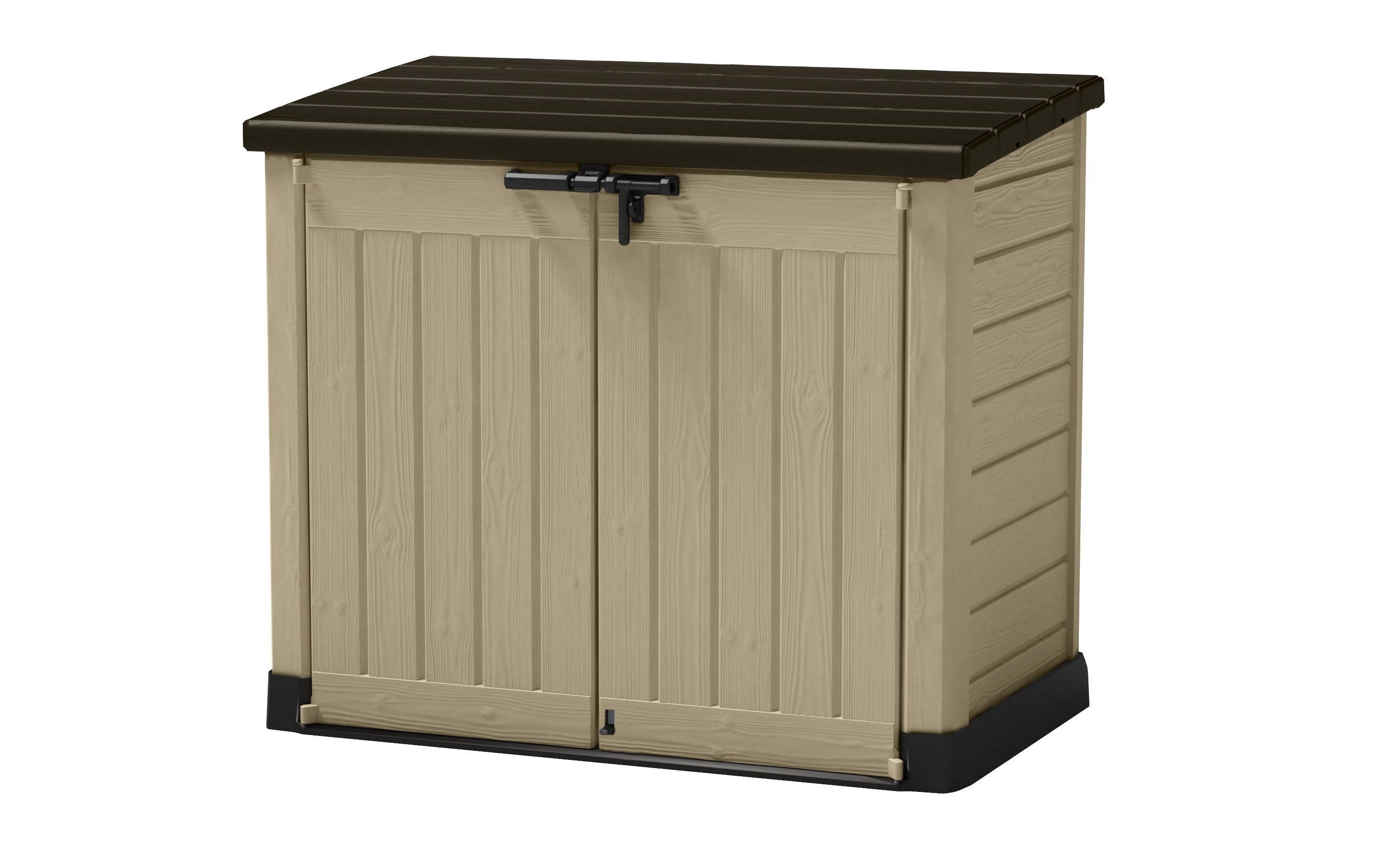 Gartenschrank KST Store It Out MAX Beige/Braun<br>Aufbewahrungsschrank