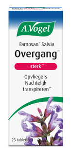 A.Vogel Famosan Salvia Overgang Sterk** Tabletten 25ST