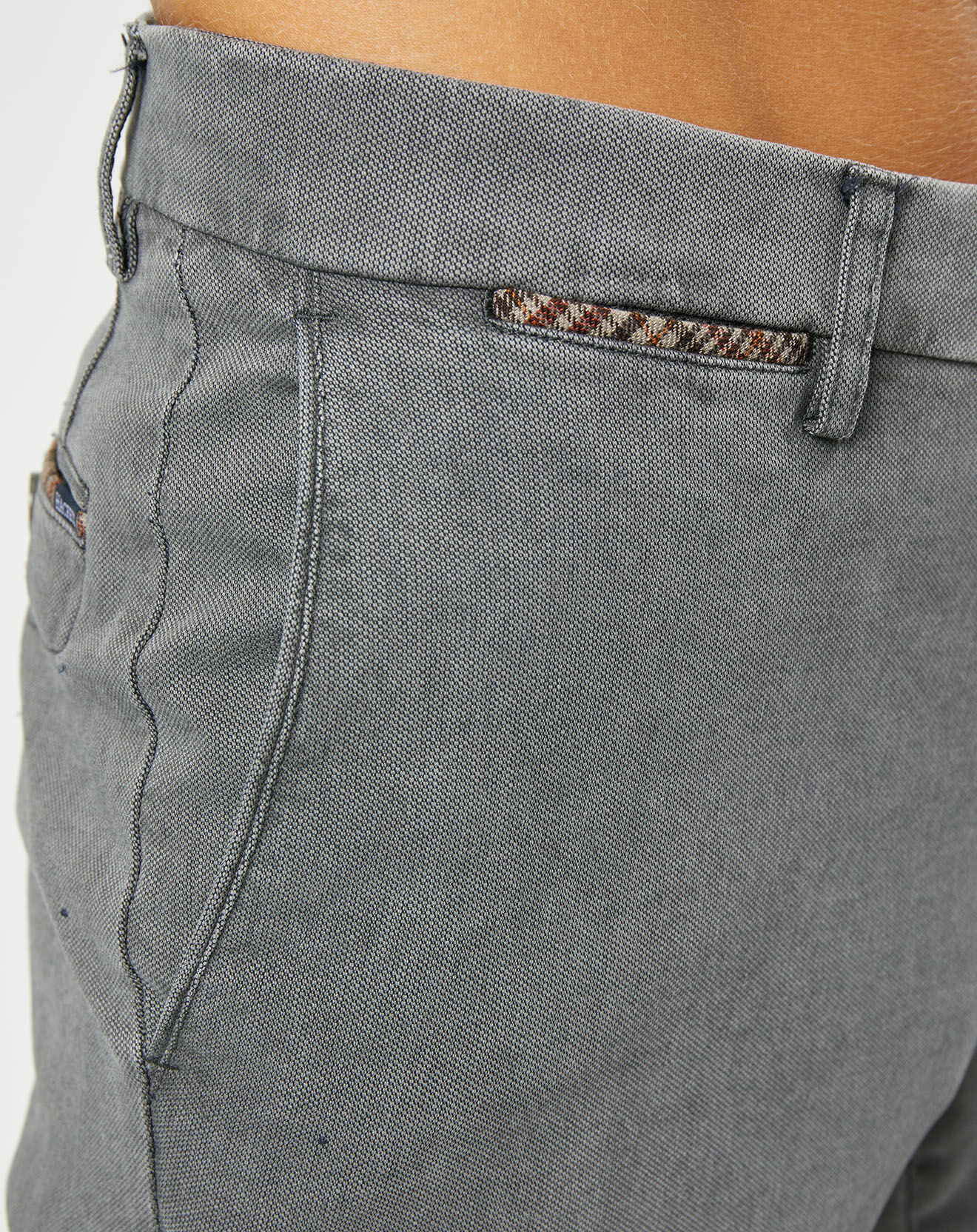 Hackett London Pantalon Chino Slim Armure gris