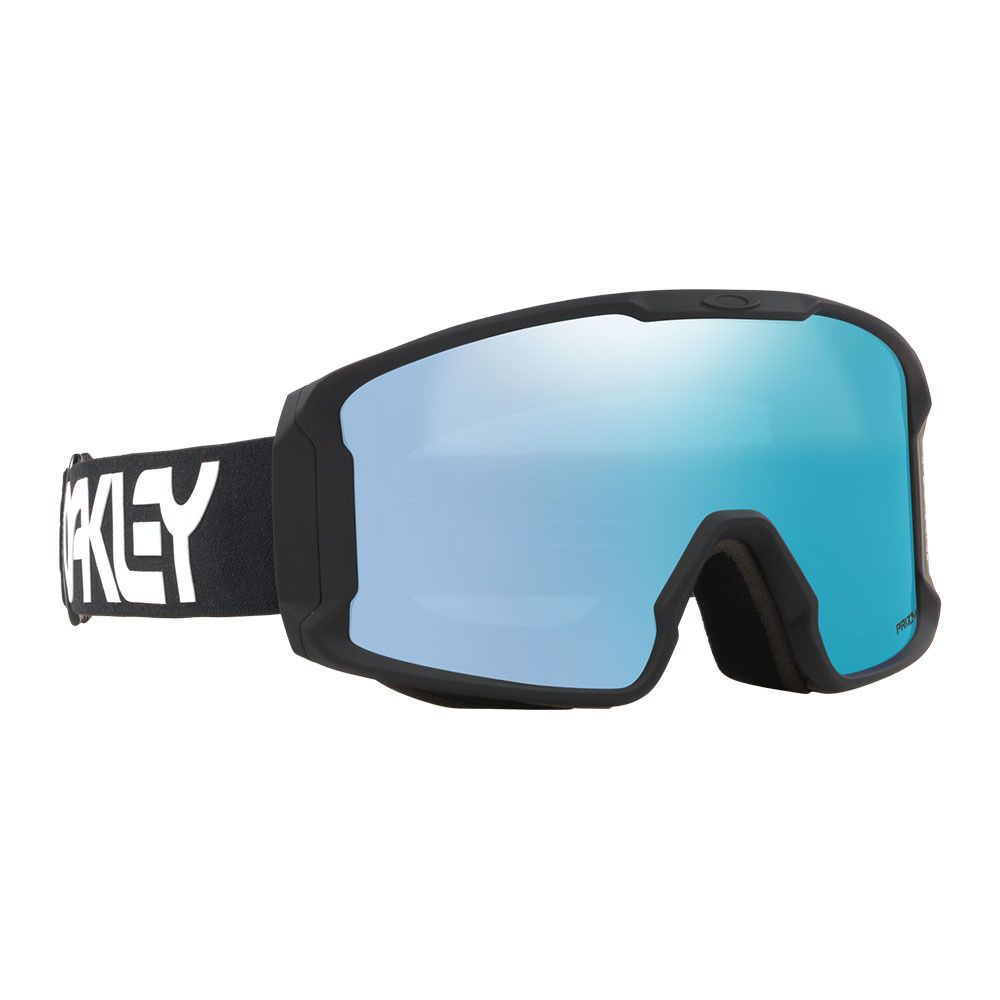 Oakley LINE MINER M - Masque ski factory pilot black/prizm snow sapphire iridium