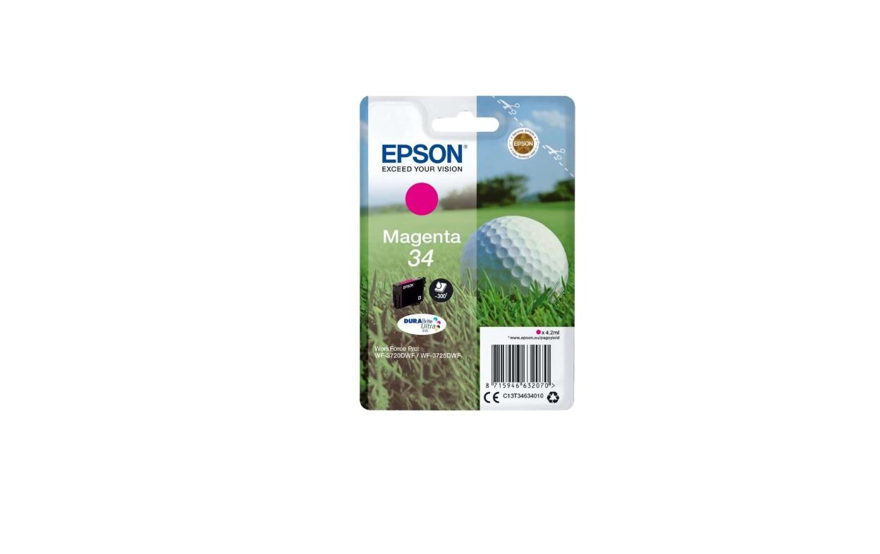 Tinte Epson C13T34634010 MagentaTinte, Magenta