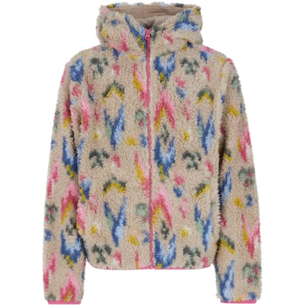 Veste polaire PROTEST PRTSUUS JR FULLZIPTOP KITOFFWHITE
