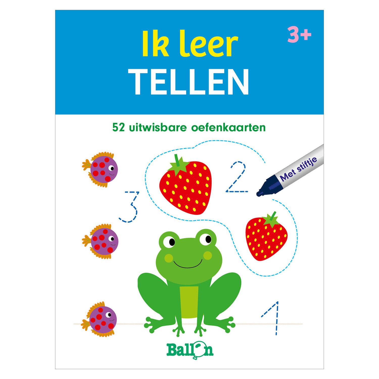 Speel- en leerkaarten - Ik leer tellen 3+