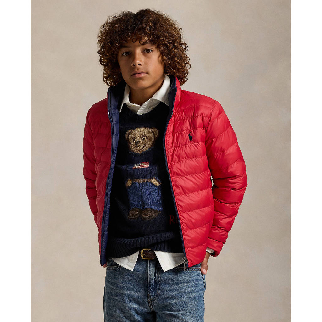 POLO Ralph Lauren gewatteerde jas rood