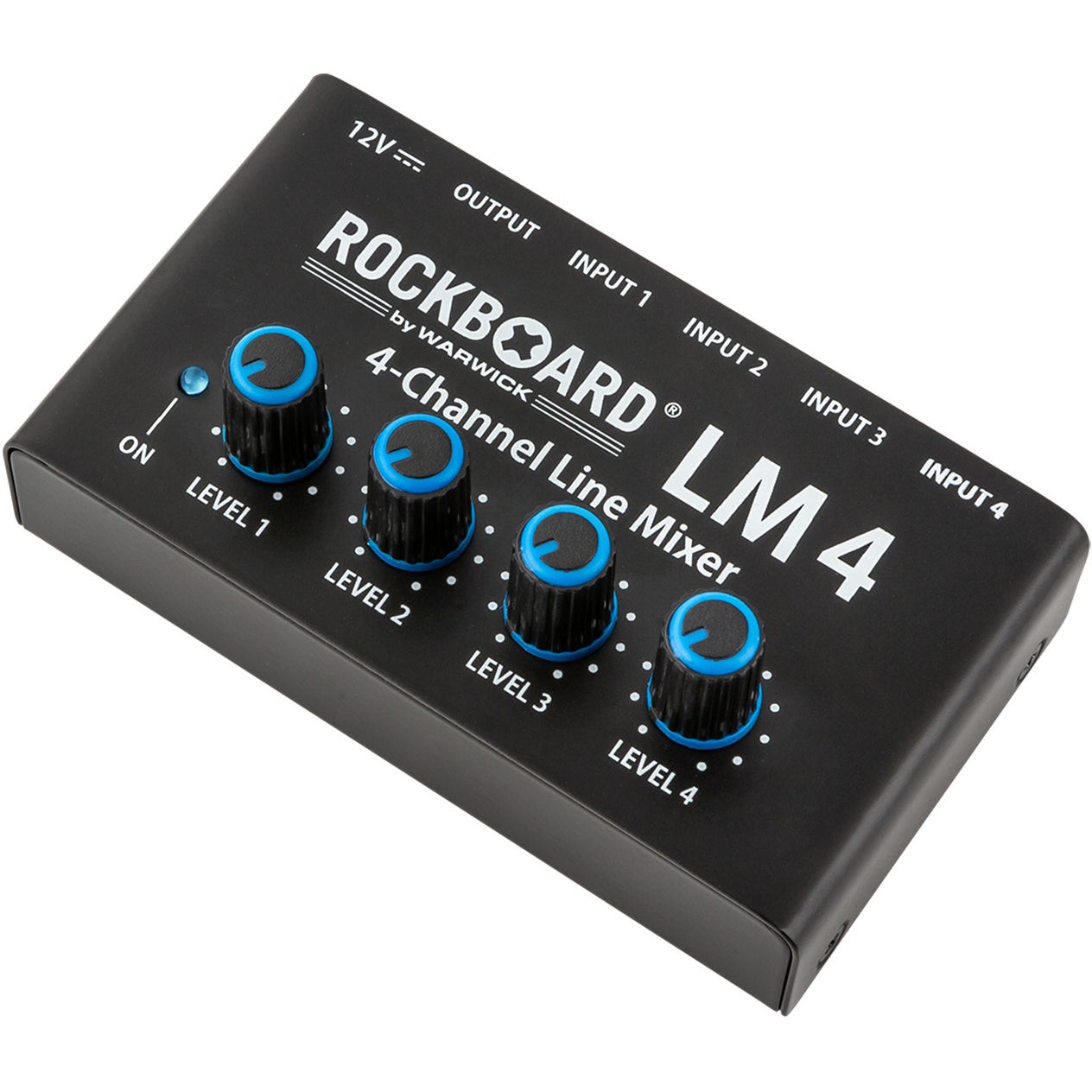 RockBoard LM 4 4-kanaals line mixer