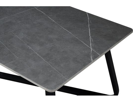 CONCEPT1 - Table basse Sidonie gris anthracite 120 x 60 x h45 cm