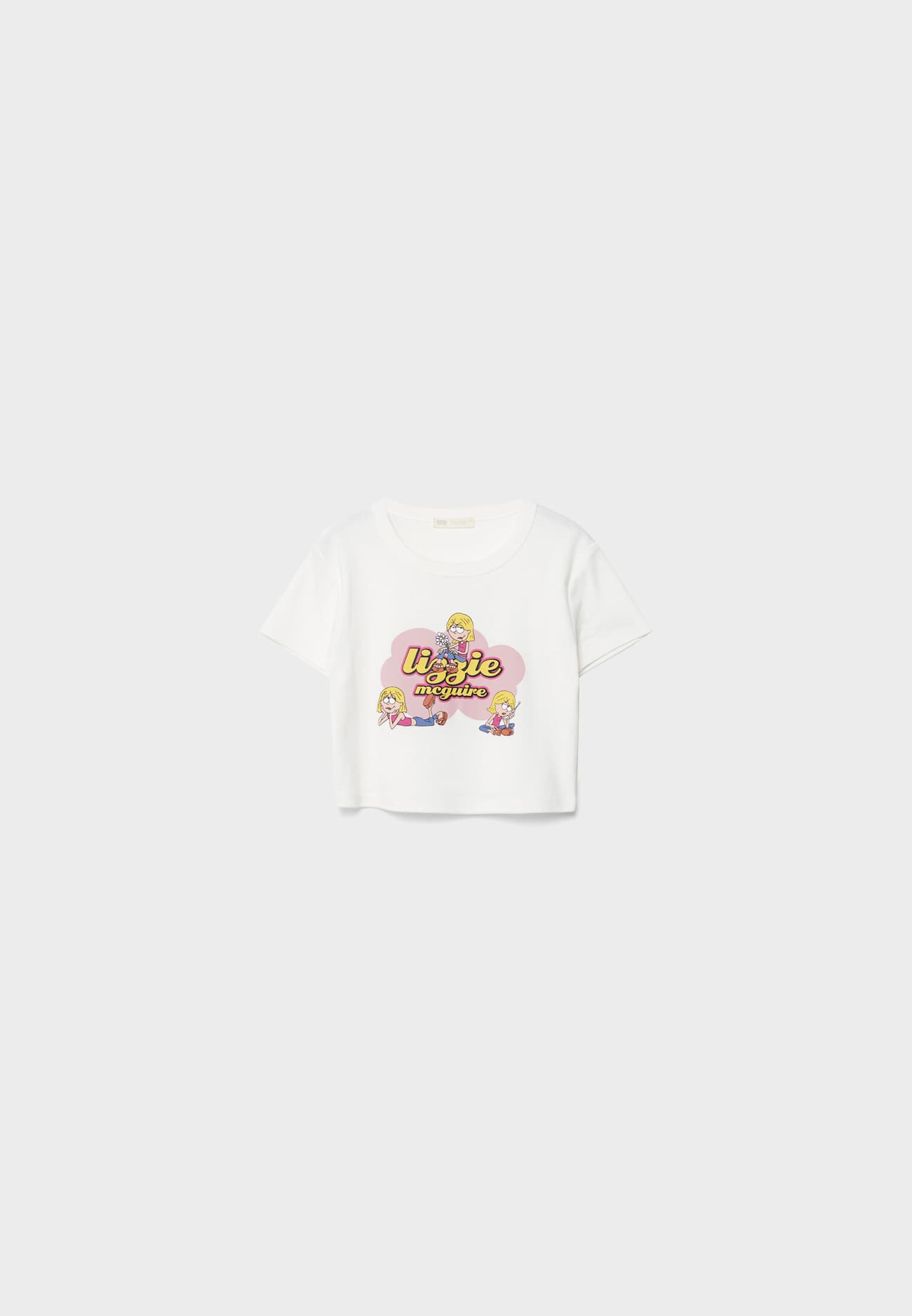 Camiseta Lizzie cropped