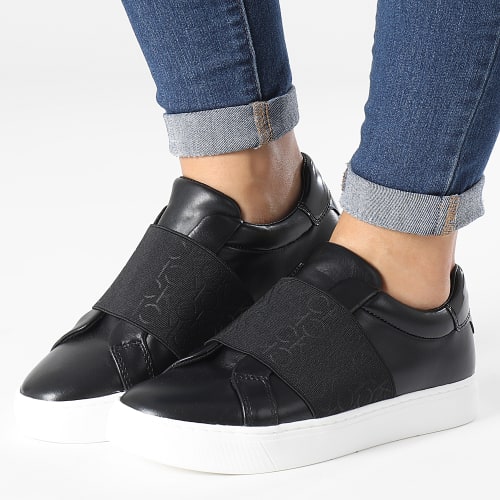 Baskets Femme Cupsole Slip-On 1325 CK Black