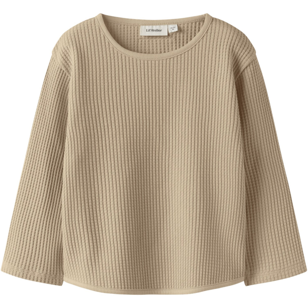 Køb Lil'Atelier Irish Cream Nmmtanko Ls Loose Sweat Lil