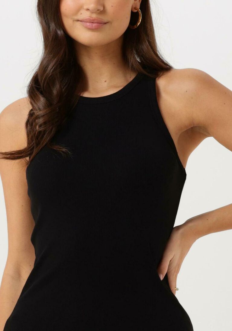 GESTUZ zwarte gestuz midi jurk drewgz sl long dress noos