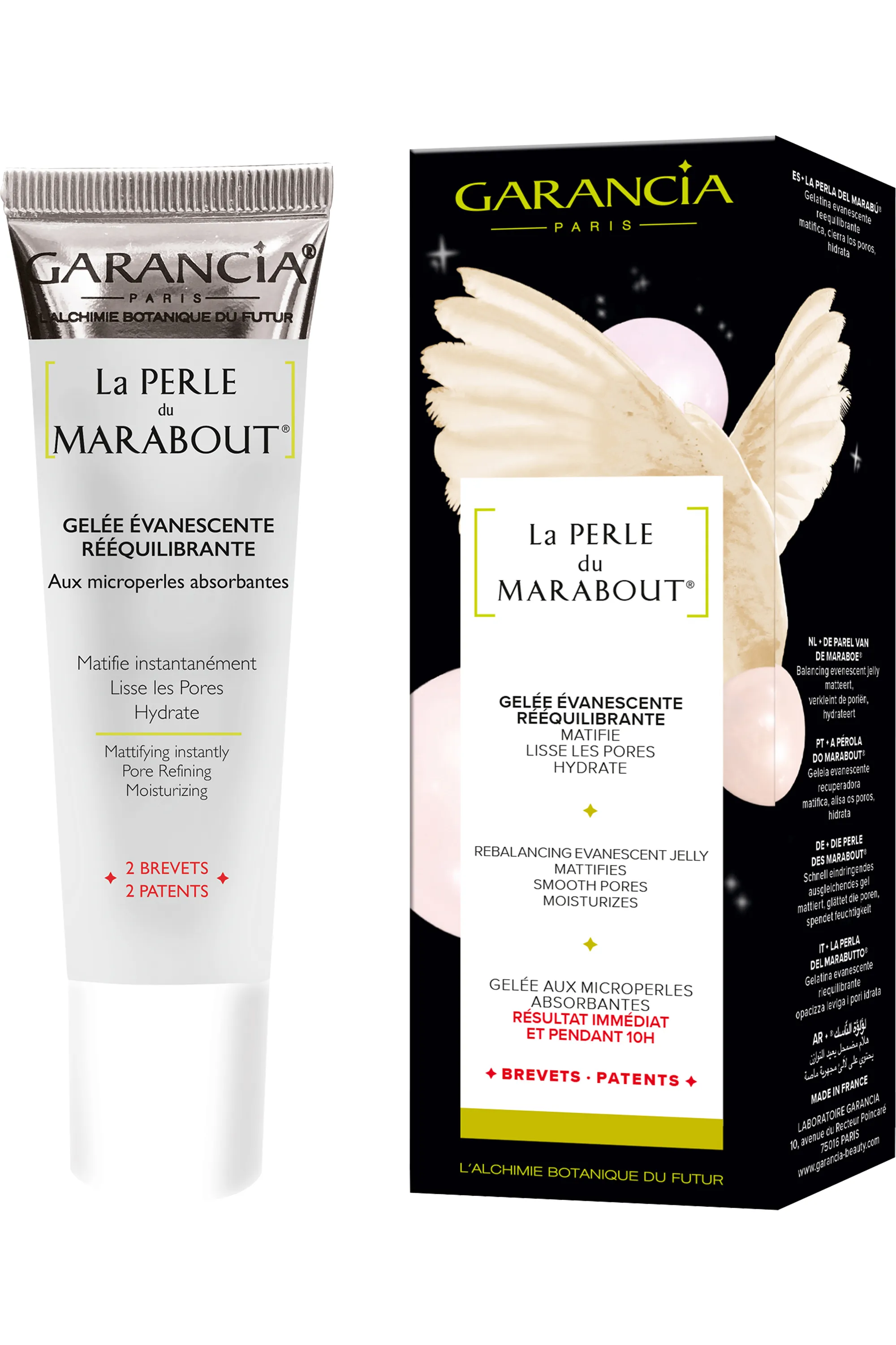 Garancia Gelée rééquilibrante La Perle du Marabout® peaux mixtes à grasses-30 ml