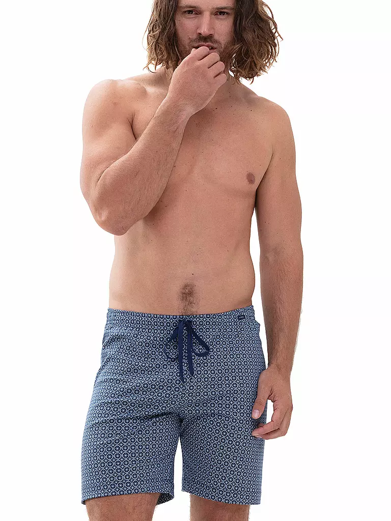 MEY Pyjamahose blau