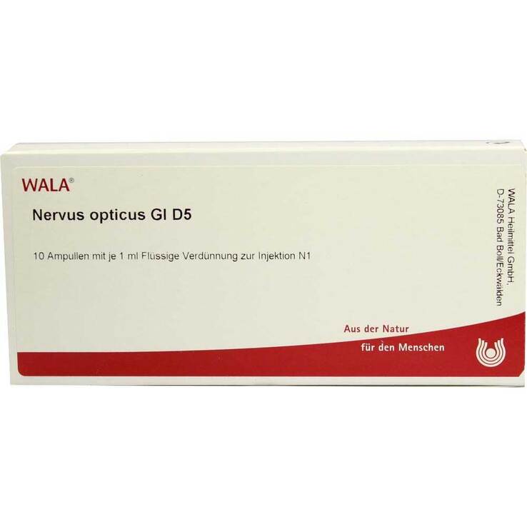 Nervus Opticus GL D 5 Ampullen, 10X1 ml