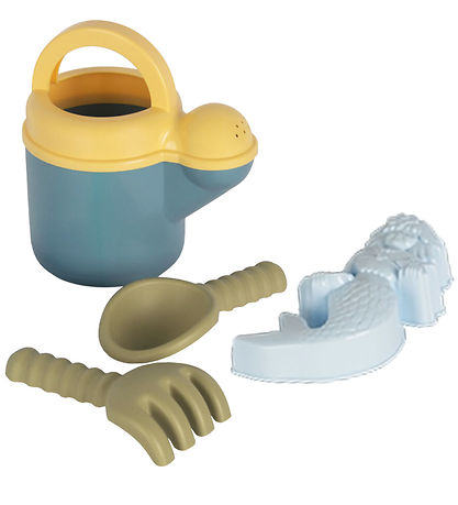 Dantoy BIO Plastic Sandset - 4 Teile - Blau/Grün