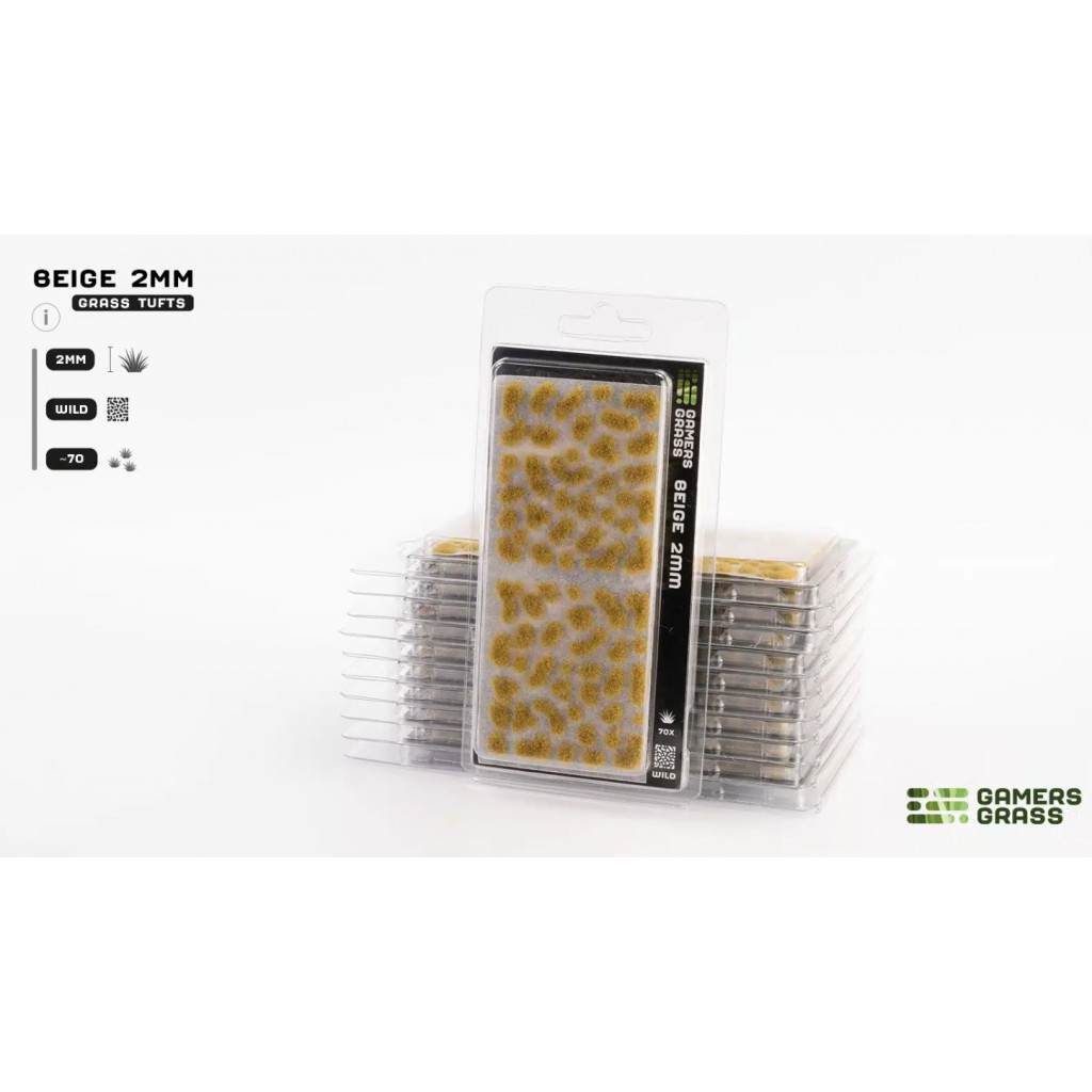 Gamers Grass - Très Petites Touffes d'Herbes Sauvages - 2mm