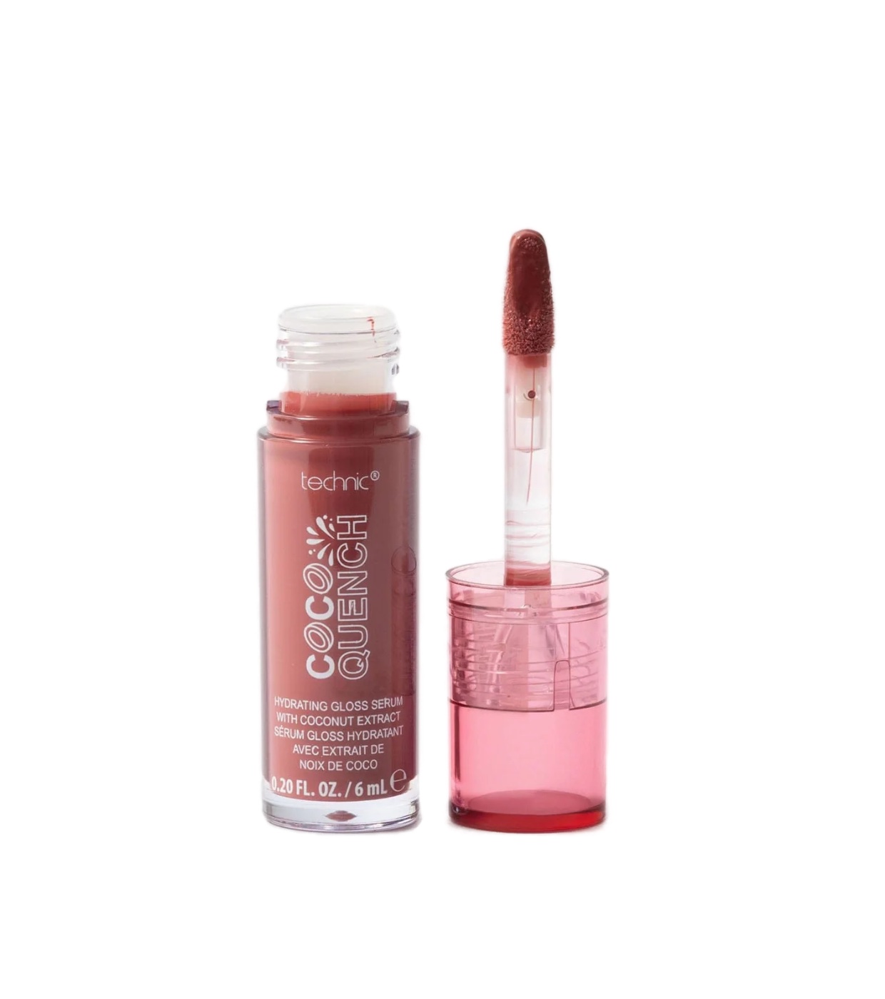 Technic Cosmetics - Gloss Labial Coco Quench - Rose Water Veil